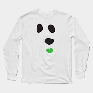 Polar Bear Lipstick green Long Sleeve T-Shirt